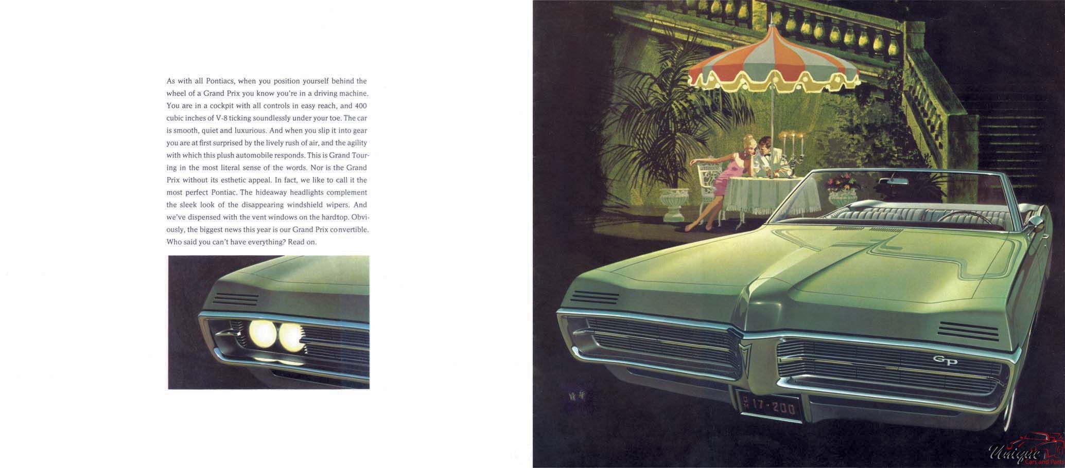 1967 Pontiac Grand Prix Brochure Page 2
